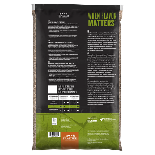 Traeger Oak Wood Pellets FSC® 9kg